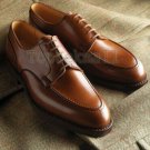 Handmade Men’s Leather Oxfords Tan Color lace up dress Formal Office Shoes-855