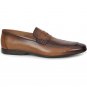 Handmade Men&acirc;��s Leather Loafers & Slip Ons Wedding Fashion Brown Color Shoes-531