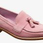 Handmade Women's Leather & Suede Premium Dress Formal Straps Slip Ons Shoes-946