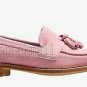 Handmade Women's Leather & Suede Premium Dress Formal Straps Slip Ons Shoes-946