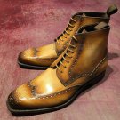 Handmade Men's Leather Ankle High Boots Formal Men Shoes Custom Grade Boots-767