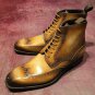 Handmade Men's Leather Ankle High Boots Formal Men Shoes Custom Grade Boots-767