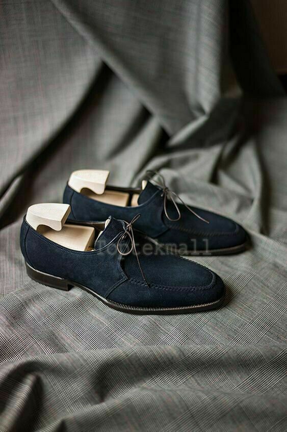 Handmade Men's Leather New Black High Quality Luxury Oxfords wingtips Shoes-276