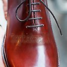 Handmade Men's Leather Oxfords Brown  Brogues Toe Customized Lace up shoes-878