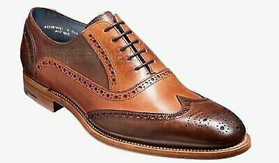 Handmade Men's Leather Two Tone Brown And Tan Oxford Brogue Wingtip New Shoes-15