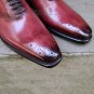 Handmade Men's Leather New two tone oxfords custom premium quality shoes-460
