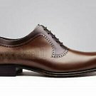Handmade Men's Leather Oxfords Wingtip Premium Brown Custom Made Dress Shoes-939
