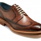 Handmade Men's Leather Oxfords Brown  Rounded Cap Toe Party Wear Shoes-270