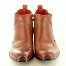 Handmade Men's Leather WINGTIP CHELSEA Dress BROGUE Fashion New FORMAL BOOTS-723