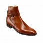 Handmade Women's Leather Ankle Strapped Formal Stylish Dress Marching Boots-11