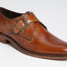 Handmade Men's Leather New Classical Formal Dress Monk Straps Stylish Shoes-849