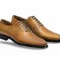 Handmade Men's Leather Oxfords Simple Wintip Dress Fashion Stylish Shoes-445