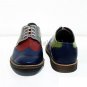 Handmade Men's Leather Oxfords Multi Color Wing Tip Party Wear Premium Shoes-812
