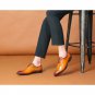 Handmade Men's Leather Stylish Tan Color Brogue Oxfords Formal Dress Shoes-381