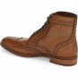 Handmade Men's Leather Dark Brown Casual & Formal High Ankle Stylish Boots-617