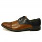 Handmade Men's Leather Oxfords Multi Color Cap Toe Stylish Party Wear Shoes-216