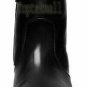 Handmade Men's Leather Black Side Zipper Ankle High Casual Wear Dress Boots-608