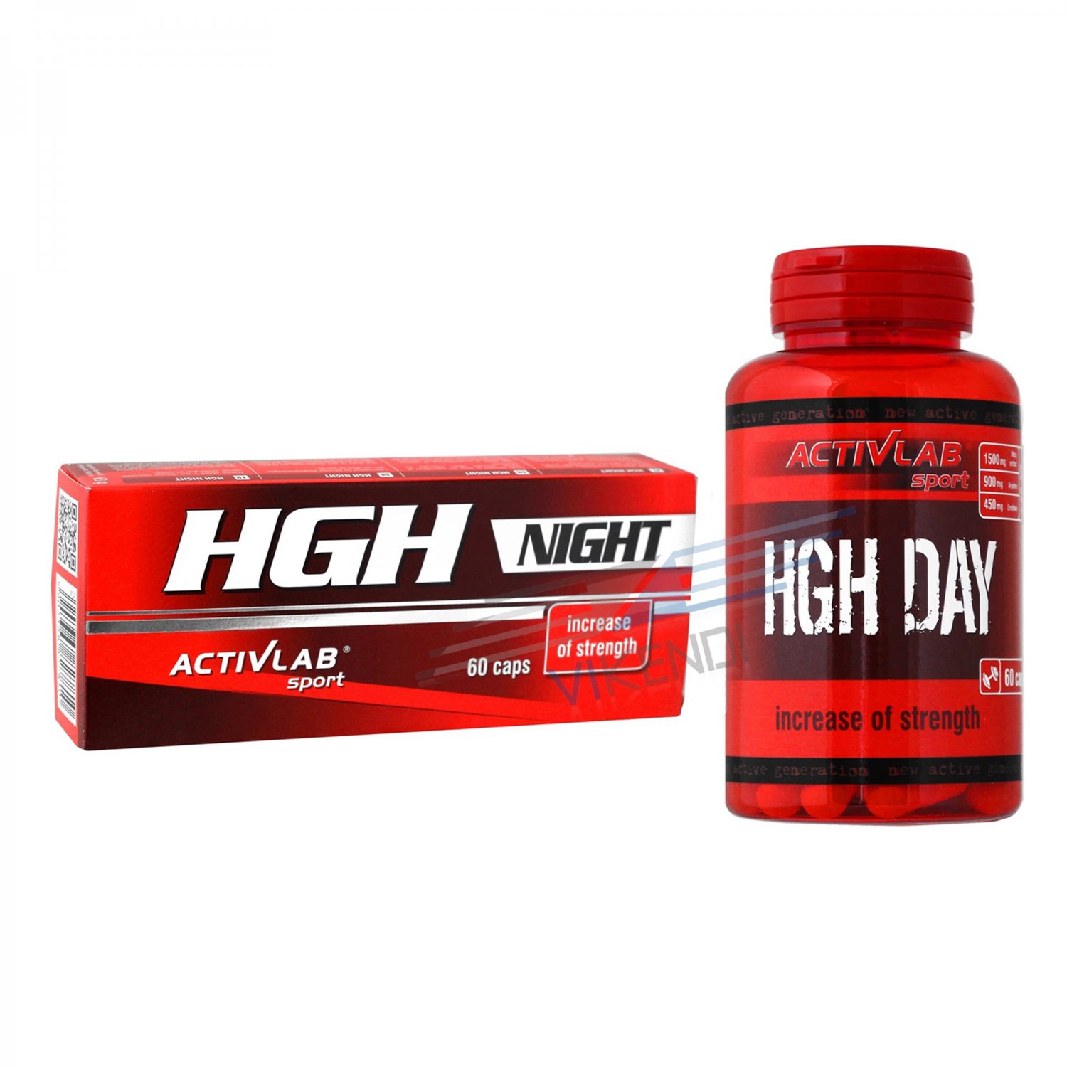 Activlab Hgh Day And Night Arginine Increase Of Strength Testosterone 120