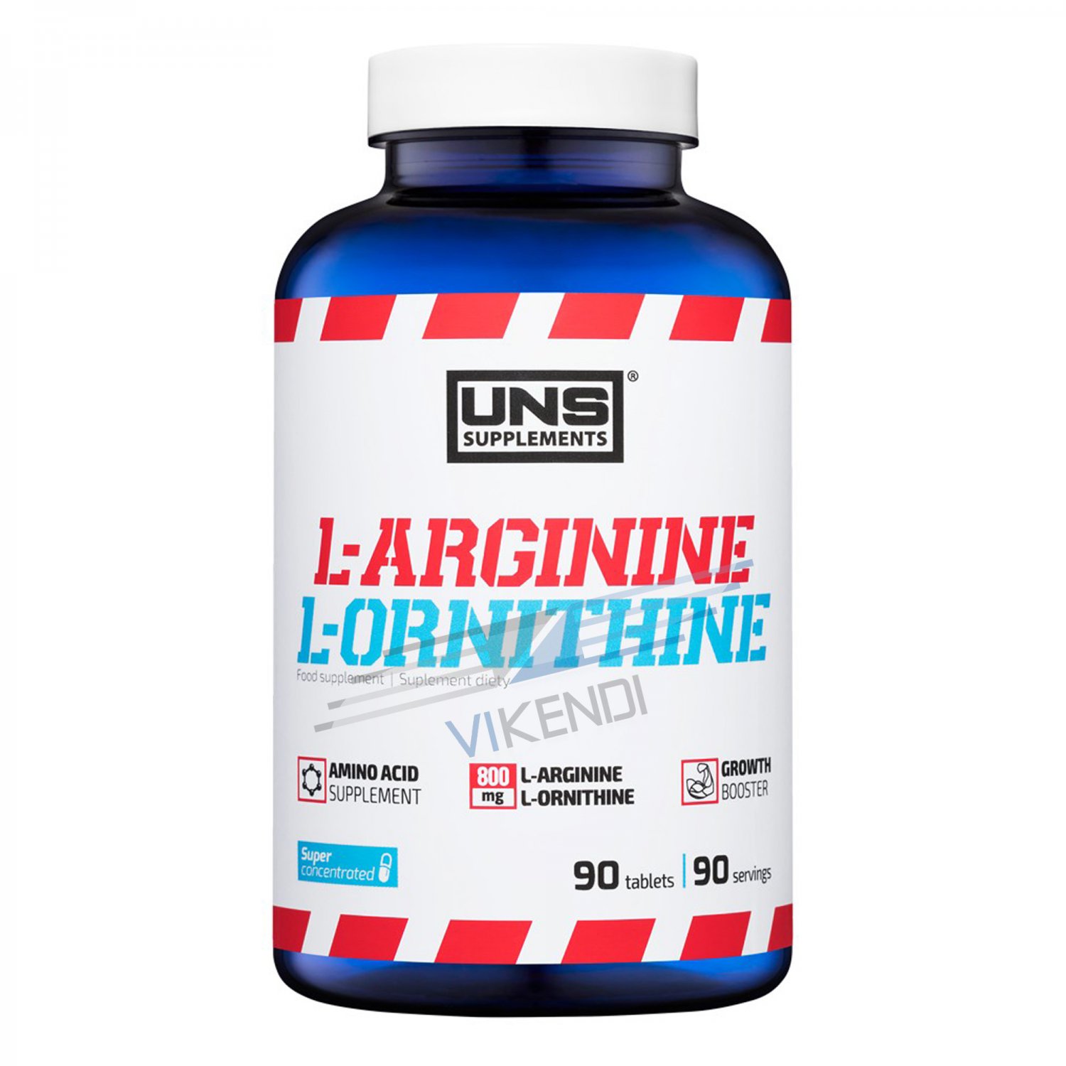 UNS LArginine & LOrnithine 800mg Supplement for Lean Muscle Mass 90