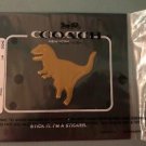 Coach SEALED COACH TREX STICKER WITH GIFT BOX $35