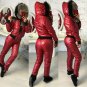 2 in 1 Winter Sport Suit Set Ski Jacket Pants Trousers Nylon Man Woman Tracksuit