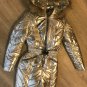 New Metallic Silver Ski Snow Suit Men Women Male Female Winter Anzug Glanz Shiny