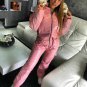 Winter Ski Suit Women Men Patent Shiny Glossy Wet Look Outwear Outfit Glanznylon