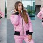 Winter Sport Suit Set Ski Jacket Pants Man Woman Tracksuit Camouflage Star Nylon