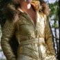 2 in 1 Mens Womens Silver Metallic Ski Suit Snow Suit Set Overall Outfit Sports