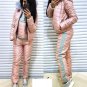 3pcs Womens Autumn Winter Tracksuit Sport Suit Set Vest Sweat Pants Trousers War