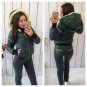 2 in 1 Winter Tracksuit Sport Suit Set Jacket Pants Trousers Ski Warm Nylon Woma