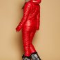 2 in 1 Winter Tracksuit Sport Suit Set Jacket High Waist Pants Trousers Warm Ski
