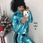 2 in 1 Jacket Pants Ski Suit Winter Tracksuit Sport Set Trousers Glanznylon Anzu