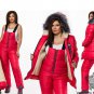 Man Woman Ski Suit Track Sport Set Jacket Pants Out Wear Fit Snow Trousers Winte