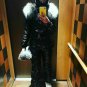 2 in 1 Mens Womens Winter Snow Suit Glanz Ski Nylon Anzug Shine Overall One Piec