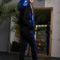 Woman Track Suit Winter Metallic Silver Pink Blue Black Grey Warm Sweat Pants