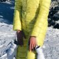 Winter Neon Yellow Outwear Overall Outfit Women Men Female Male Jumpsuit Warm Fu