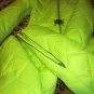 Winter Neon Yellow Outwear Overall Outfit Women Men Female Male Jumpsuit Warm Fu