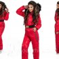 Winter Snowsuit Wetlook Gloss Shine Nylon Skisuit Damenoverall Glanznylon Anzug