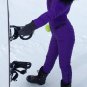 2 in 1 Mens Womens Winter Snow Suit Set Overall Outwear Ski Anzug Nylon Red Blac