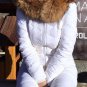 Gold Winter Overall Snowsuit Ski Suit Shine Nylon Gloss Anzug Glanznylon Golden