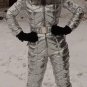 Gold Winter Overall Snowsuit Ski Suit Shine Nylon Gloss Anzug Glanznylon Golden