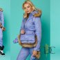 Womens Winter Overall + Gloves Bag Snowsuit Skisuit Outwear Outfit Skianzug Suit