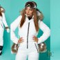Womens Winter Overall + Gloves Bag Snowsuit Skisuit Outwear Outfit Skianzug Suit