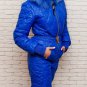 Winter Jumpsuit Sport Ski Suit Set Romper Warm Playsuit Fur Hot Pink Yellow Blue
