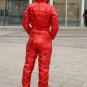 Man Woman Ski Snow Suit Nylon Metallic Silver Gold Waterproof Overall Plus Size