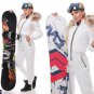 Man Woman Winter Ski Suit Snow Nylon Waterproof Warm Outwear Outfut Anzug Snowbo