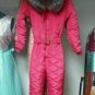 Skisuit Womens Mens Snowsuit Overall Glanznylon Skianzug Gloss Shine Wet Look Go