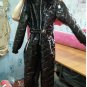 Skisuit Womens Mens Snowsuit Overall Glanznylon Skianzug Gloss Shine Wet Look Go