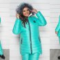 Man Woman Ski Suit Track Sport Set Jacket Pants Snow Trousers Winter Warm Nylon